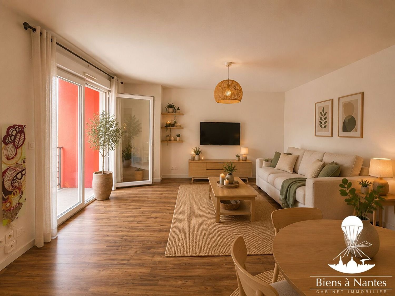 Appartement à vendre, 54m², Nantes