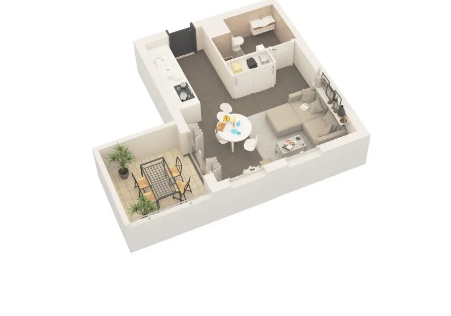 Appartement à louer, 29m², Ajaccio