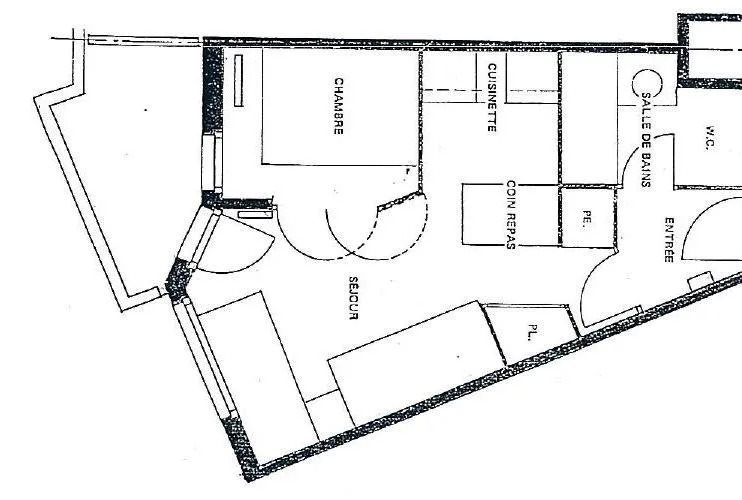 Appartement à vendre, 23m², Saint-Jean-de-Belleville