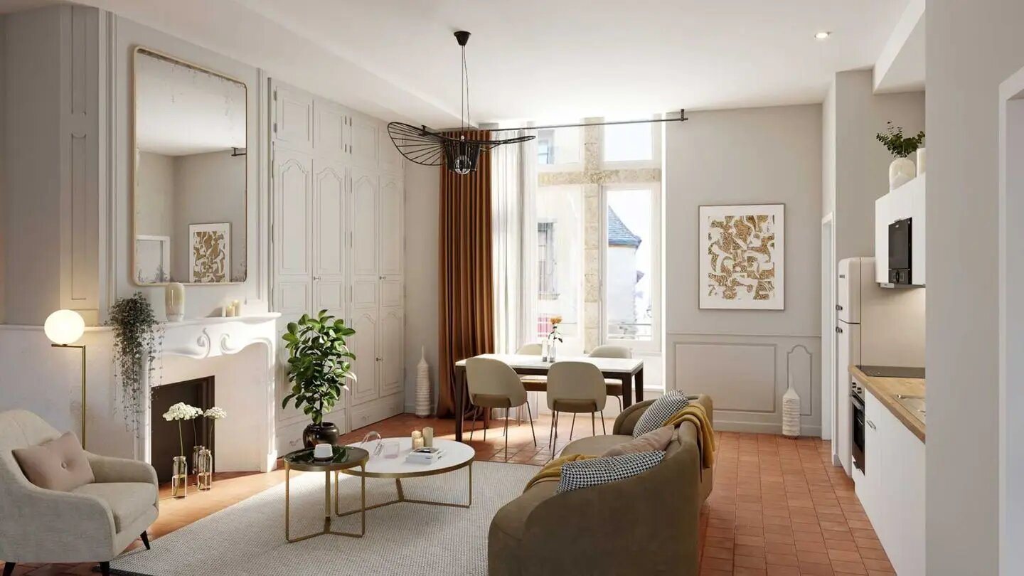 Appartement à vendre, 57m², Le Mans