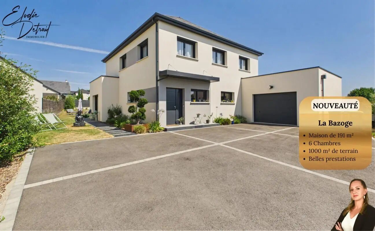 Maison à vendre, 191m², La Bazoge