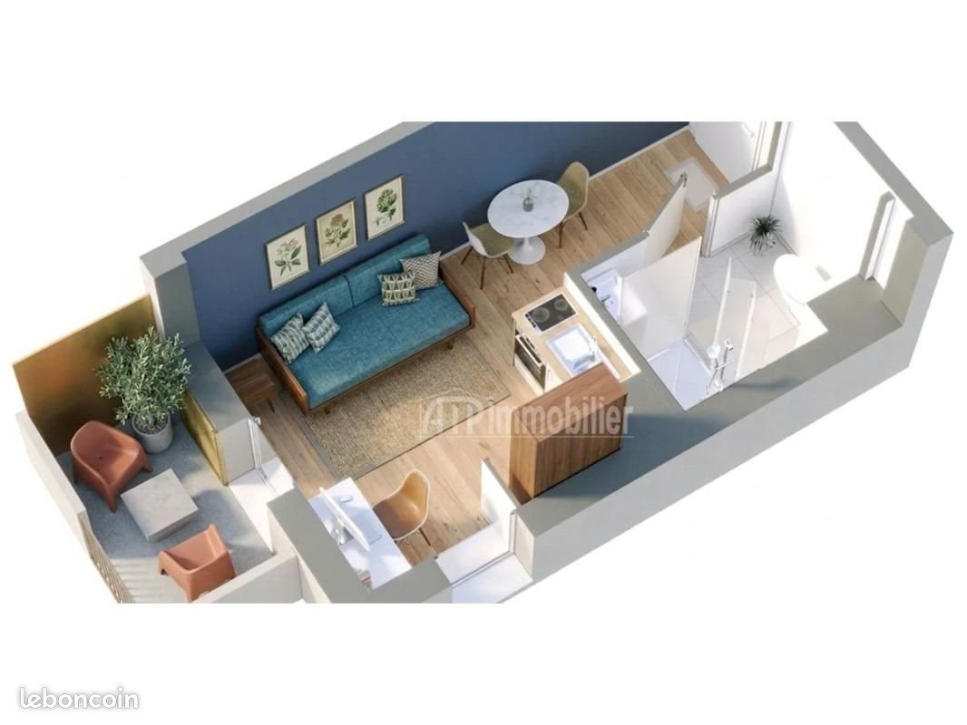 Appartement à vendre, 19m², Avignon