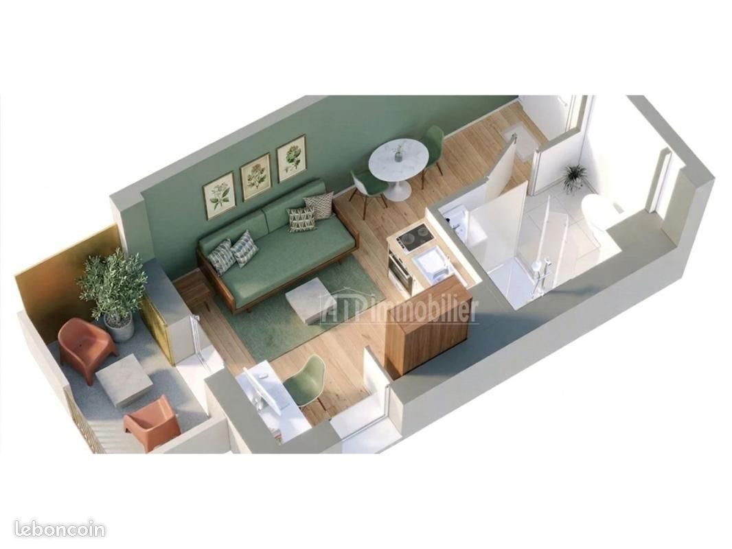 Appartement à vendre, 22m², Avignon