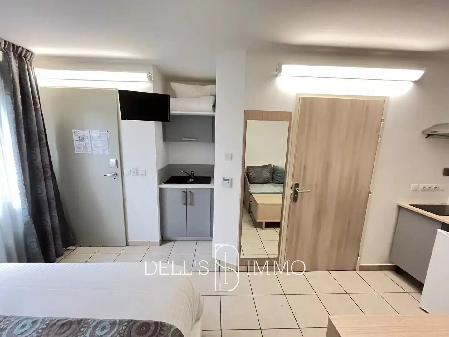 Appartement à louer, 21m², Belleville