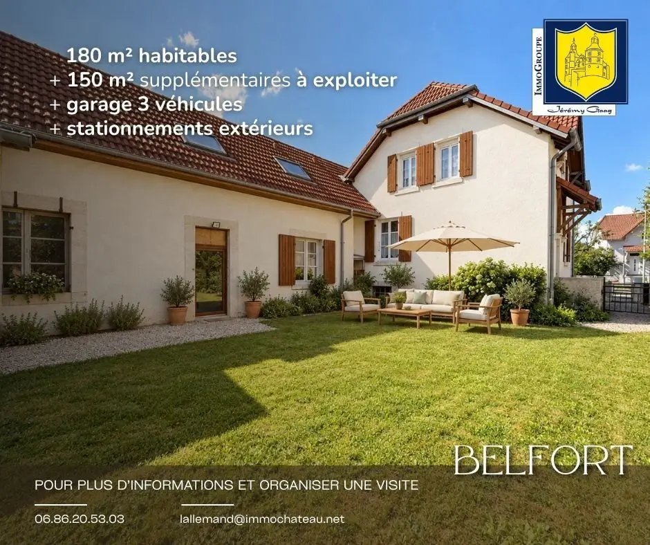 Maison à vendre, 180m², Belfort