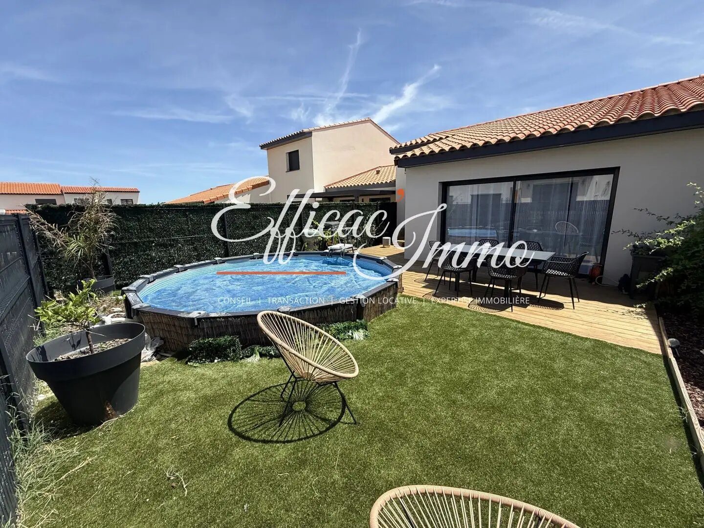 Maison à vendre, 85m², Saint-Jean-Lasseille