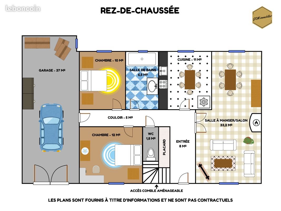 Maison à vendre, 89m², Commentry