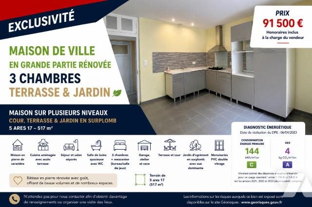 Maison à vendre, 132m², Savonnières-devant-Bar
