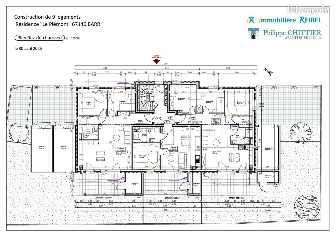 Appartement à vendre, 68m², Barr