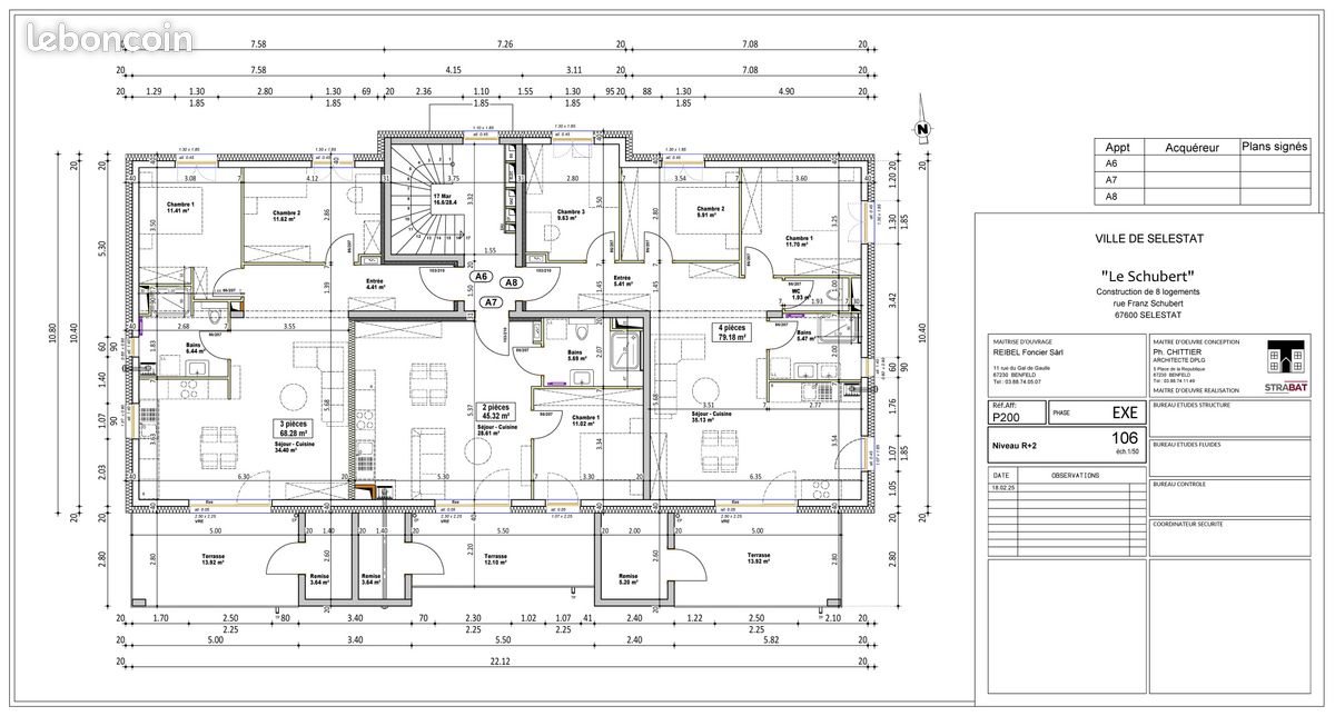 Appartement à vendre, 79m², Sélestat