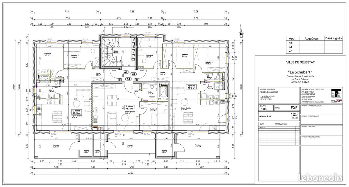 Appartement à vendre, 68m², Sélestat