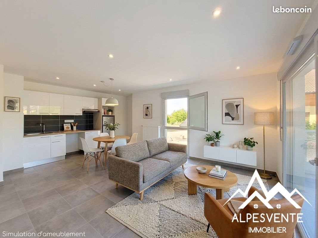 Appartement à louer, 62m², Massongy