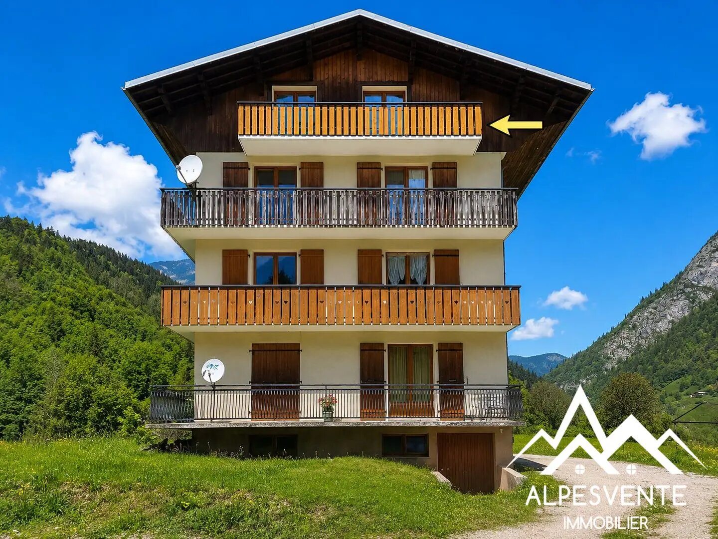 Appartement à vendre, 65m², Abondance