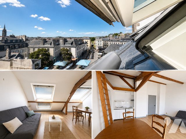 Appartement à louer, 27m², Quimper