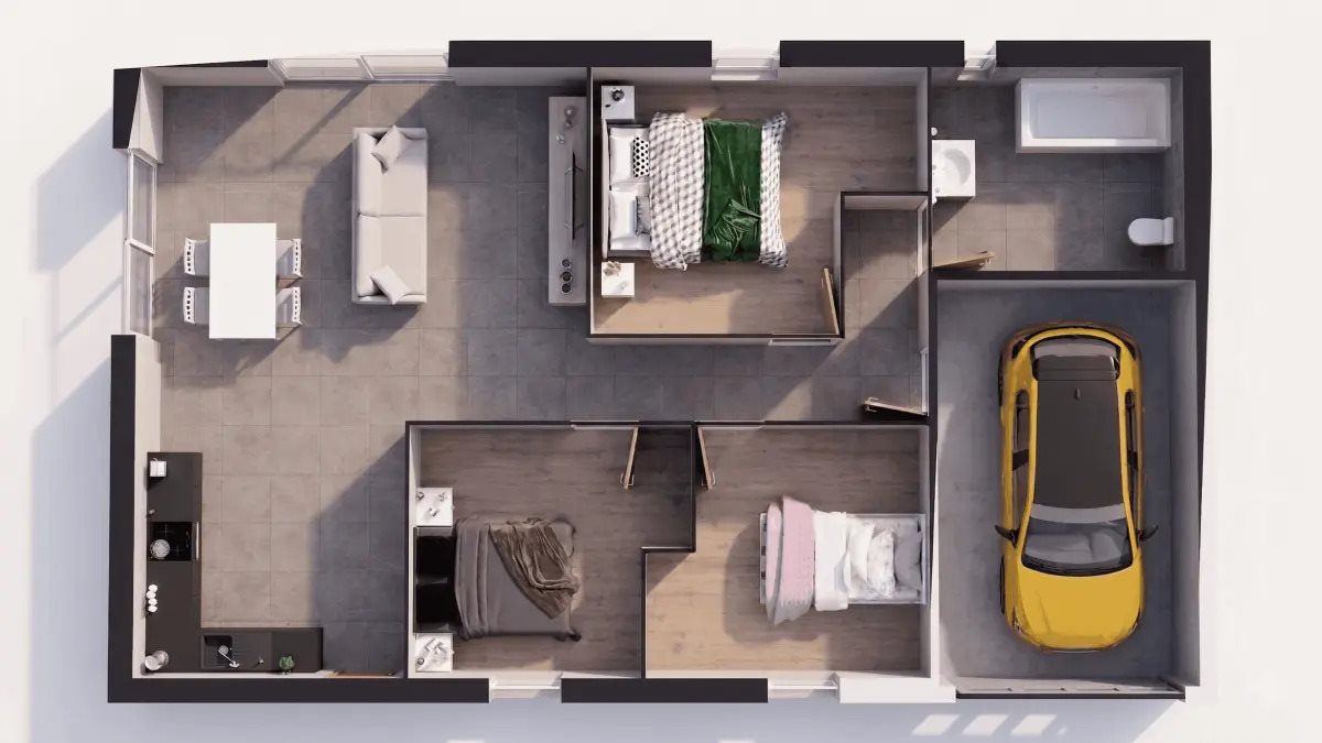 Maison à vendre, 75m², Lolif