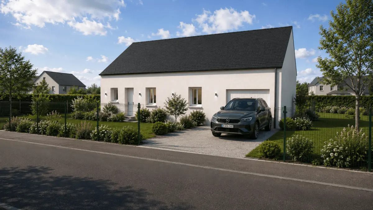 Maison à vendre, 75m², Domjean
