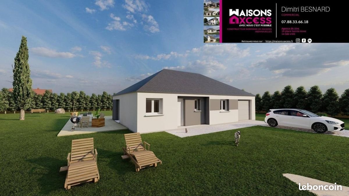 Maison à vendre, 80m², Falaise