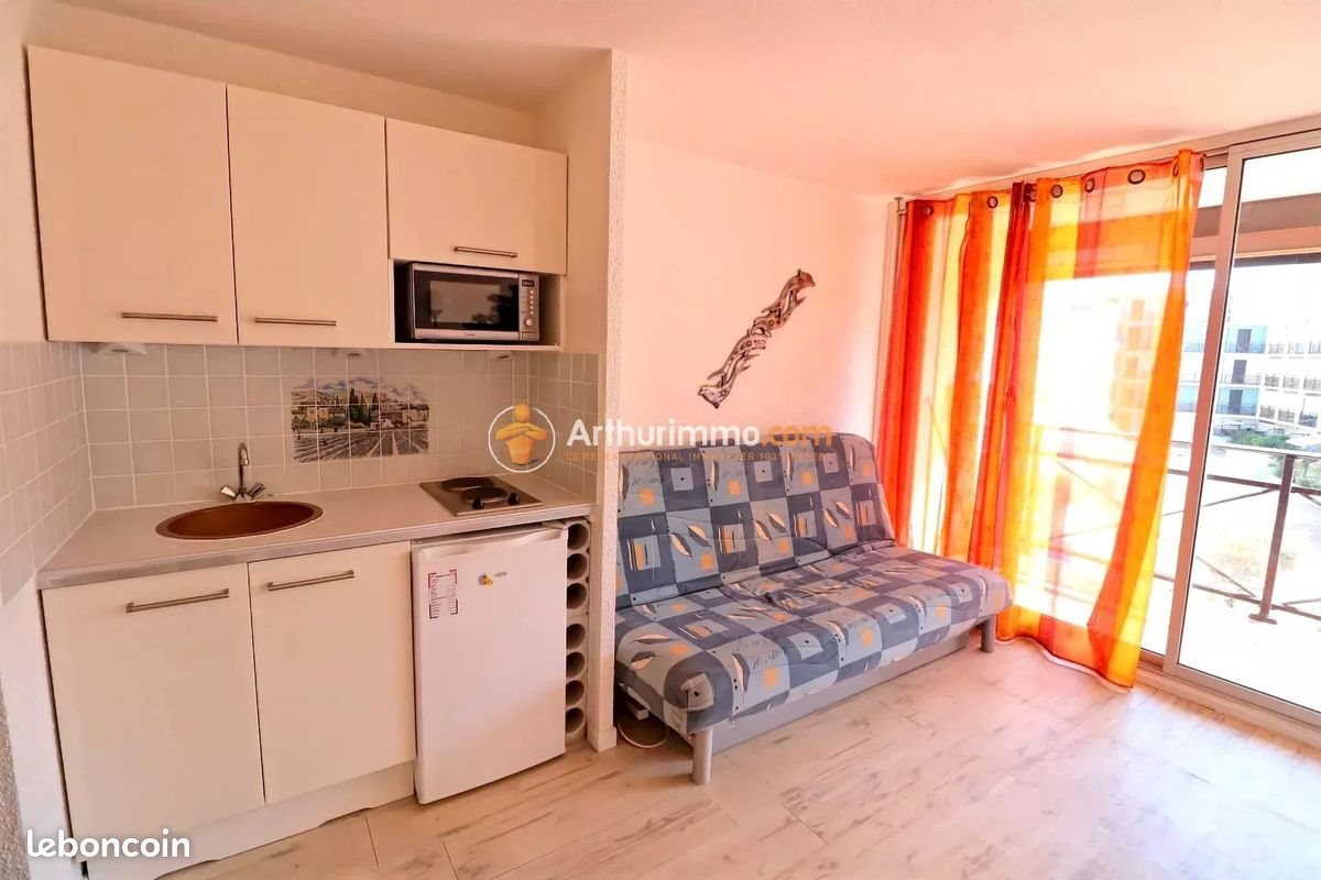 Appartement à vendre, 20m², Le Grau-du-Roi
