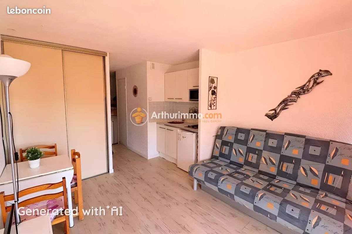 Appartement à vendre, 20m², Le Grau-du-Roi