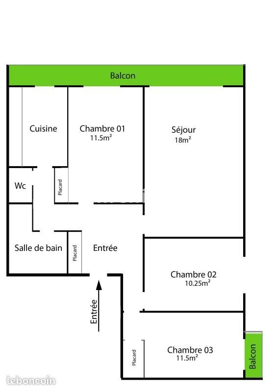 Appartement à vendre, 72m², Villebon-sur-Yvette