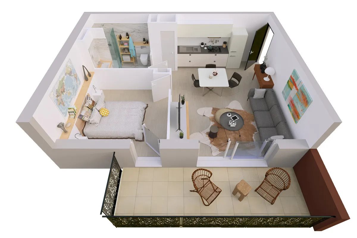 Appartement à vendre, 41m², Rodez