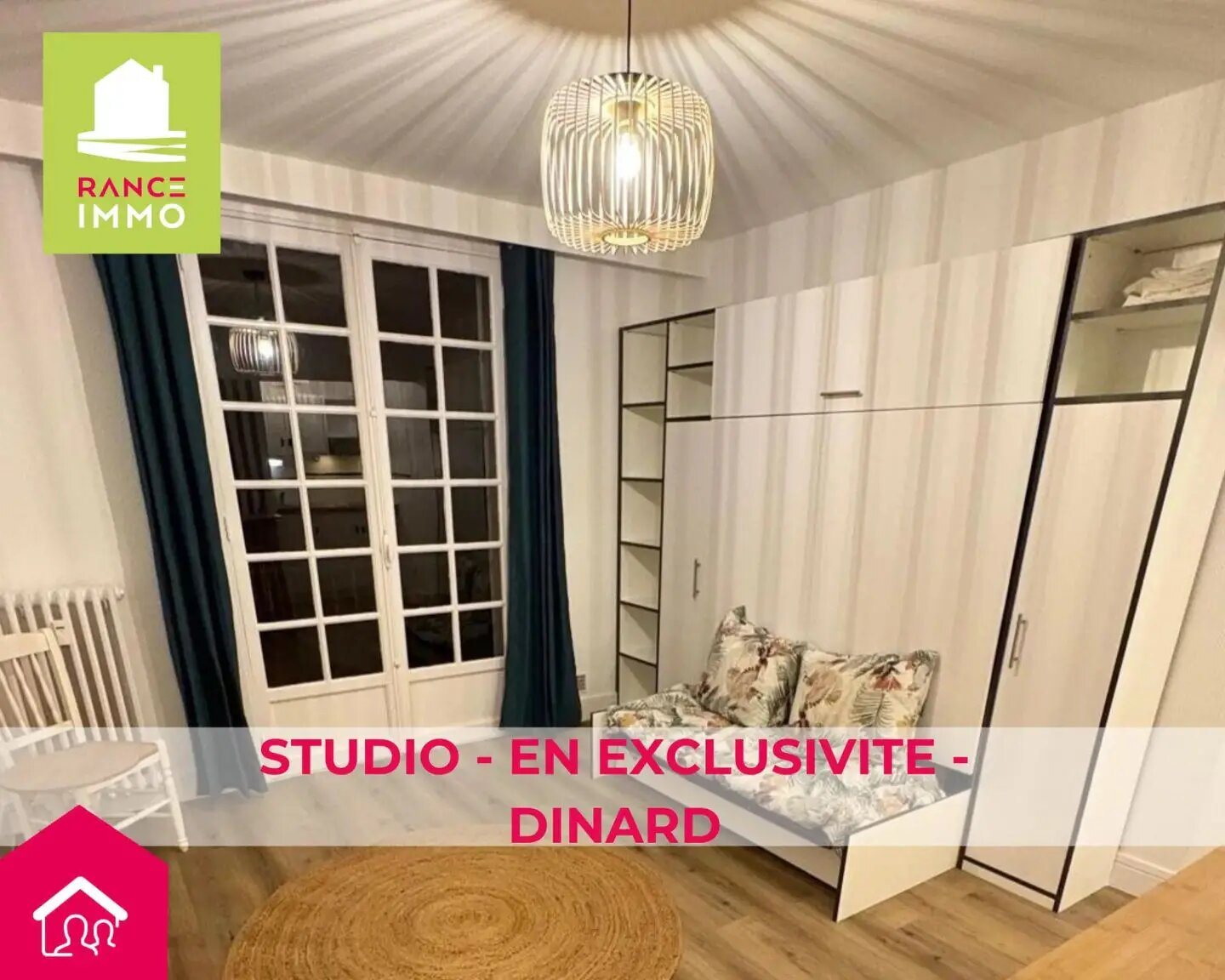 Appartement à louer, 24m², Dinard