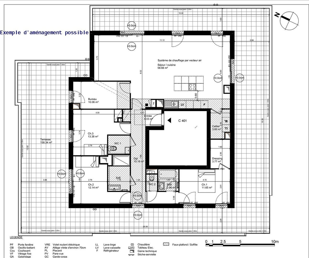 Appartement à vendre, 139m², Nantes