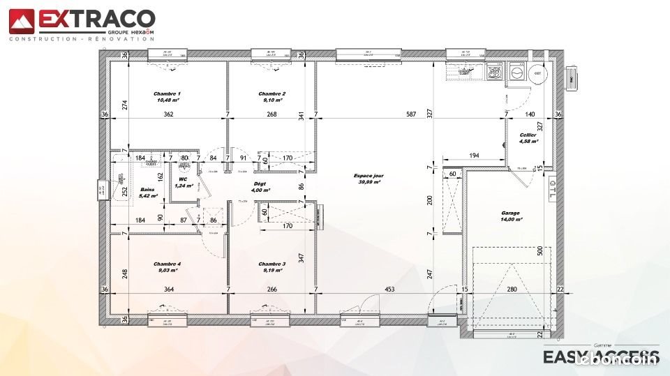 Maison à vendre, 92m², Valines