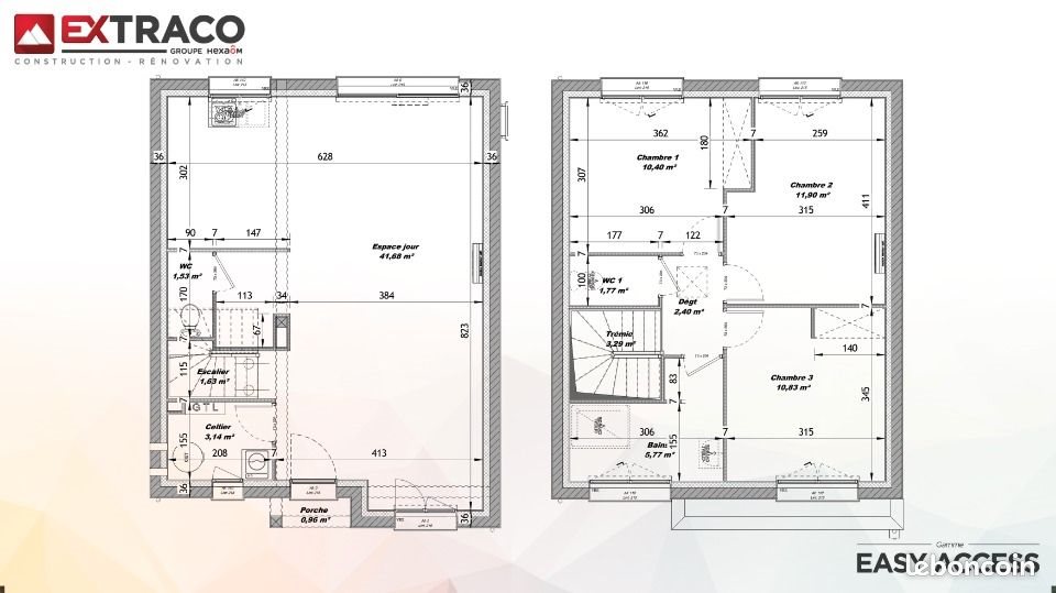 Maison à vendre, 88m², Frénouville