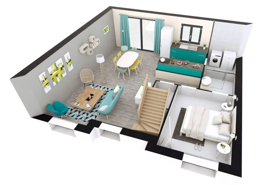 Maison à vendre, 86m², Saint-Martin-aux-Chartrains