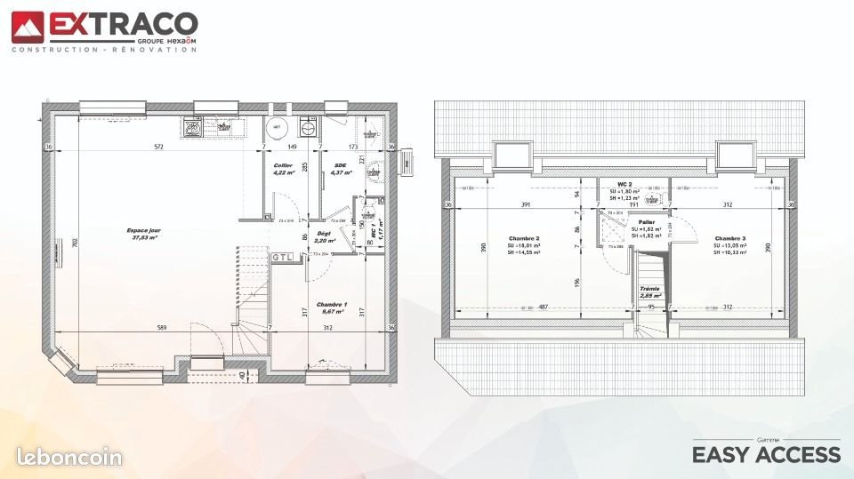 Maison à vendre, 86m², Saumont-la-Poterie