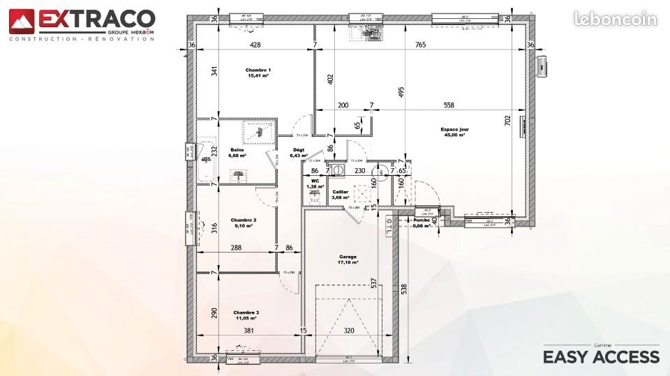 Maison à vendre, 98m², Sacquenville