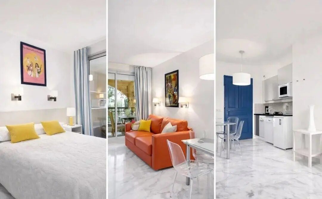 Appartement à vendre, 21m², Cannes-la-Bocca
