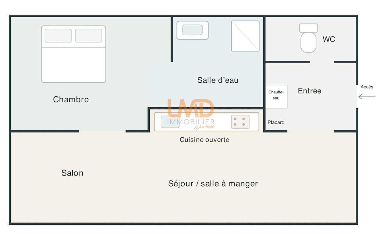 Appartement à vendre, 43m², La Rochelle