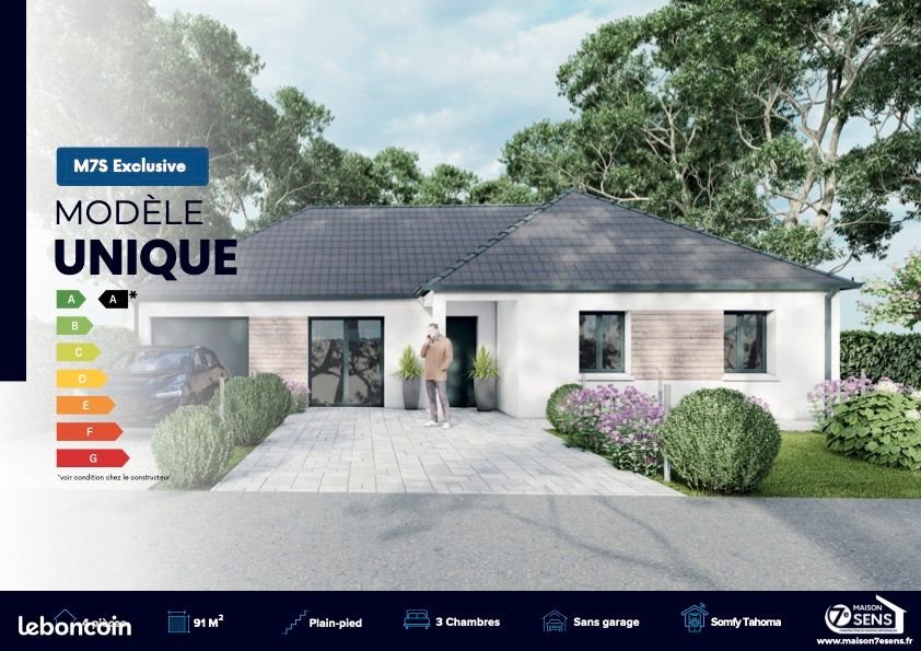 Maison à vendre, 91m², Château-Landon