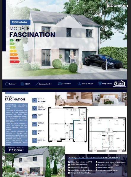 Maison à vendre, 113m², Noisy-le-Grand