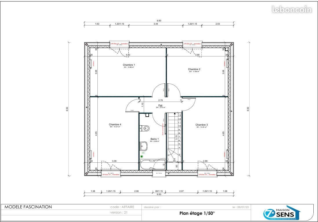 Maison à vendre, 113m², Montlhéry