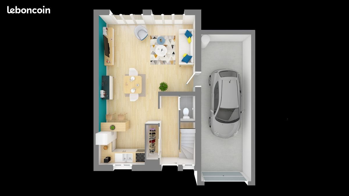 Maison à vendre, 81m², Breuillet