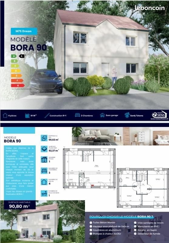 Maison à vendre, 91m², Noisy-le-Grand