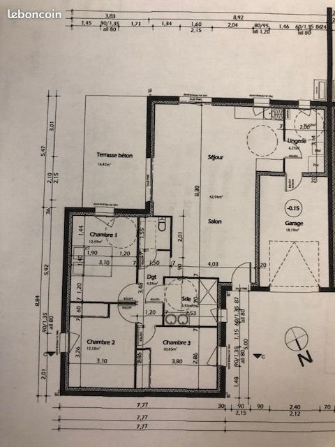 Maison à louer, 97m², Vair-sur-Loire