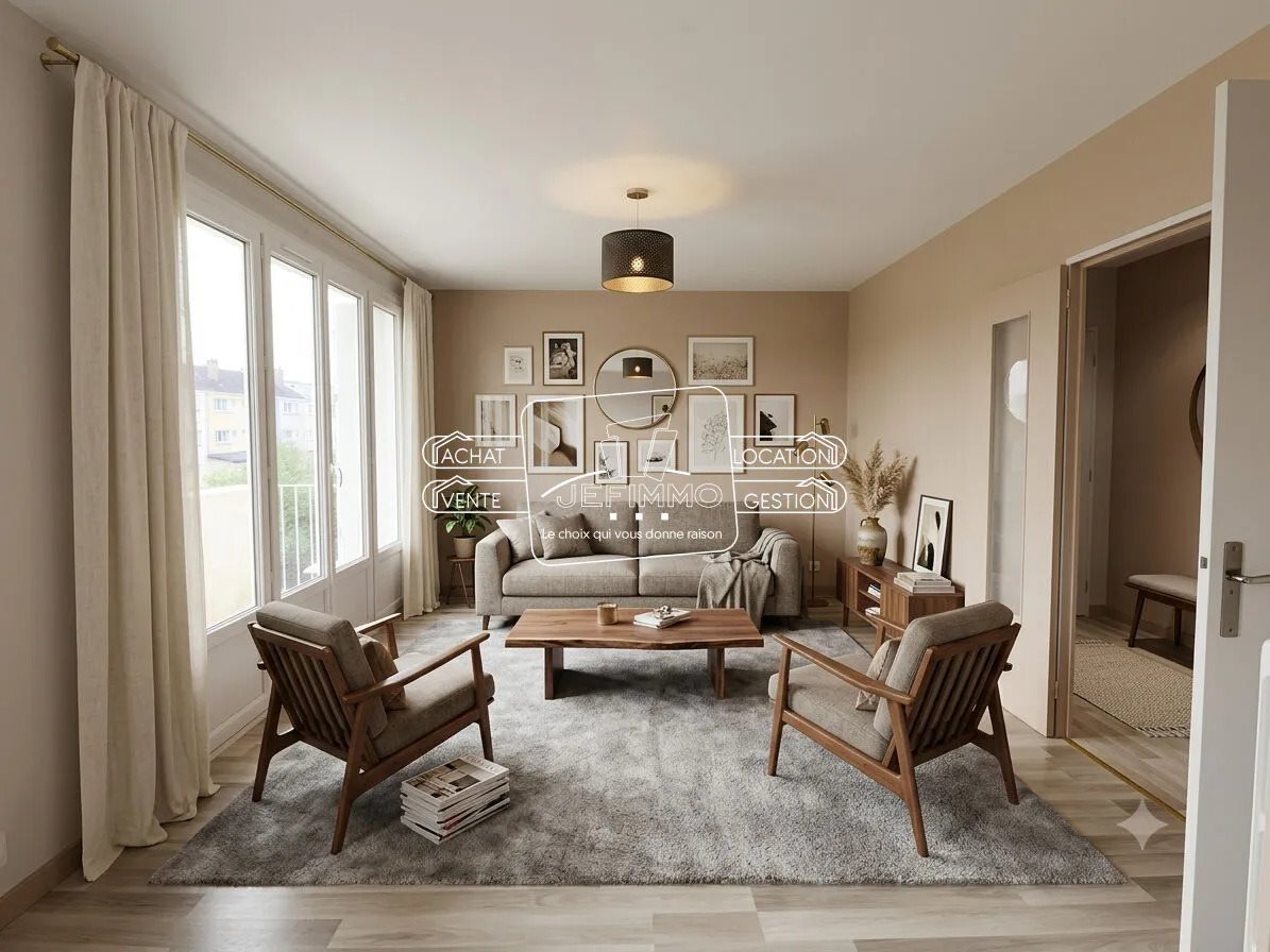 Appartement à vendre, 46m², Saint-Herblain