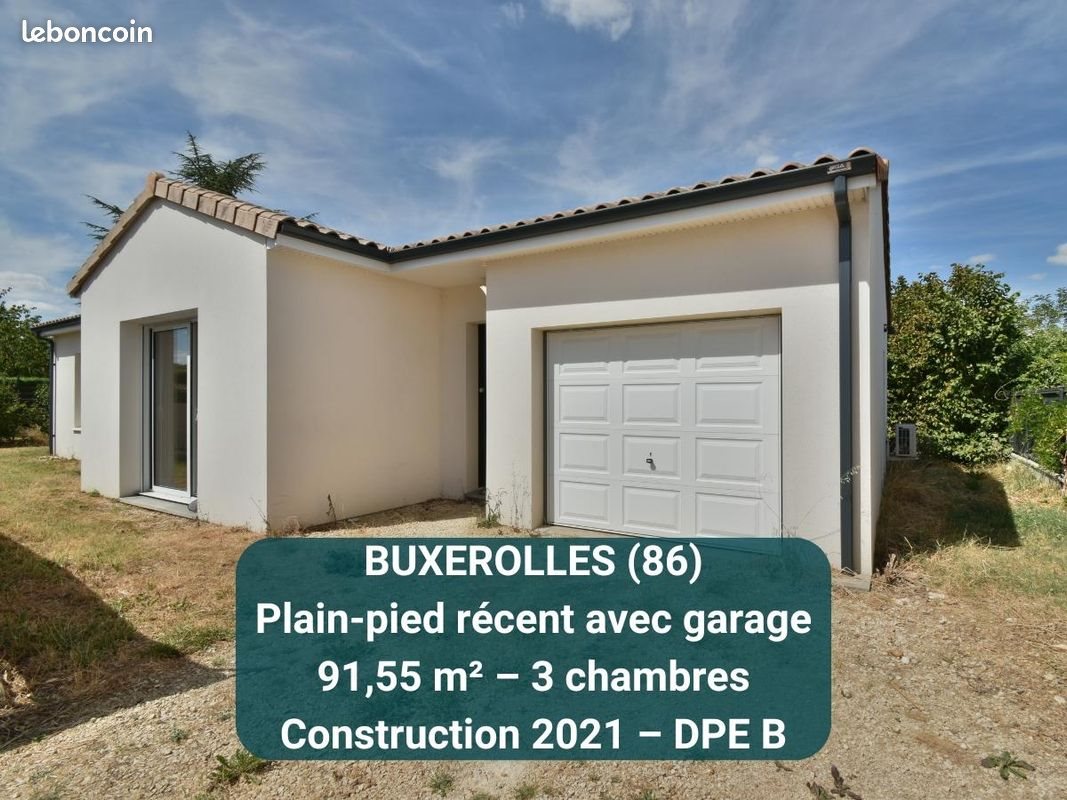 Maison à vendre, 92m², Buxerolles