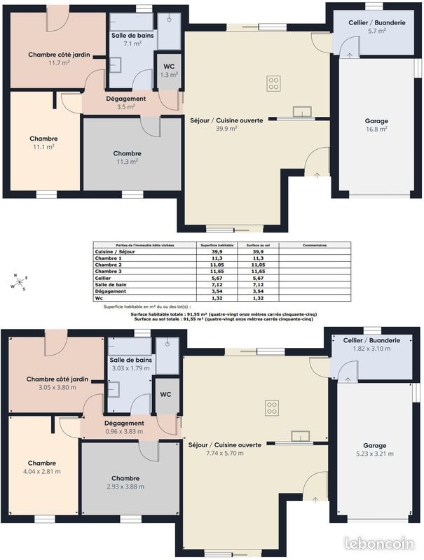 Maison à vendre, 92m², Buxerolles