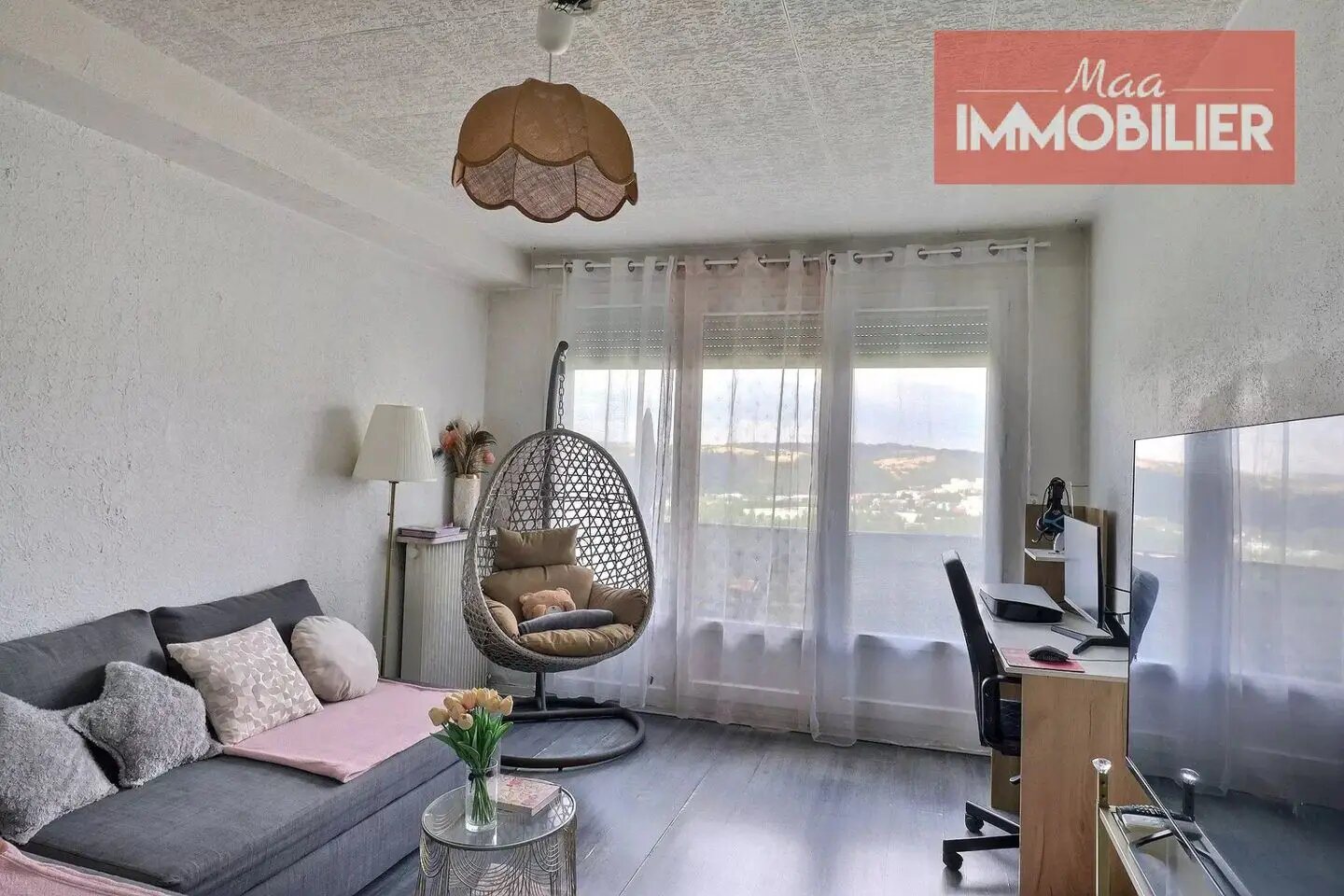 Appartement à vendre, 62m², Firminy