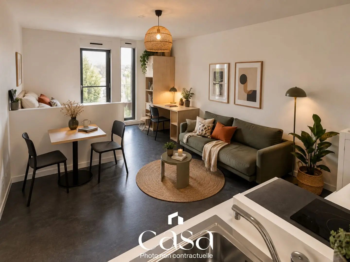 Appartement à vendre, 23m², Fleury-sur-Orne