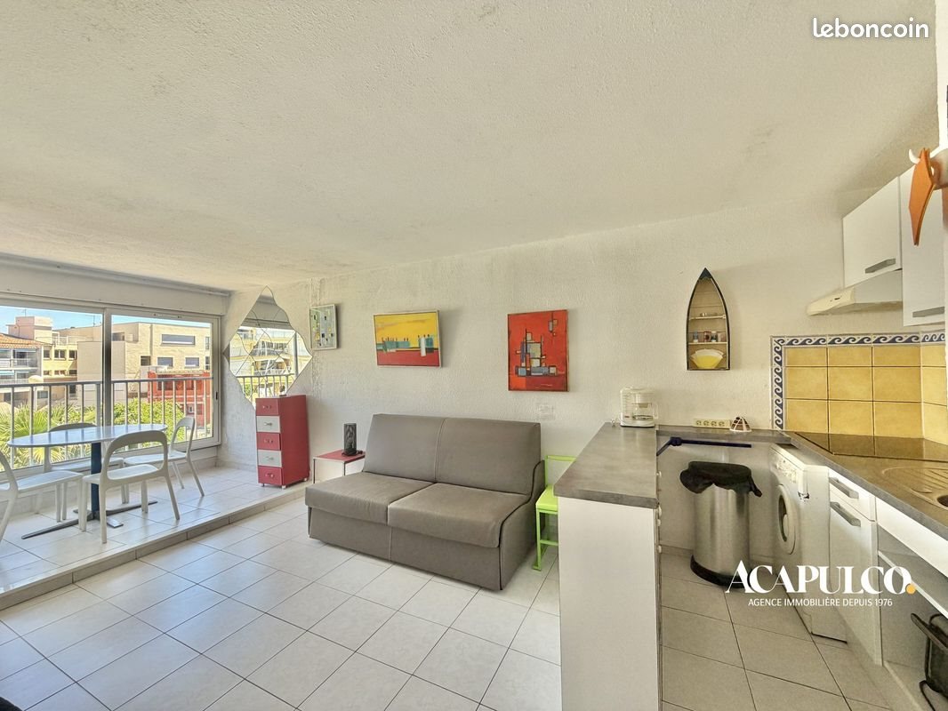 Appartement à vendre, 25m², Agde (Cap d'Agde)