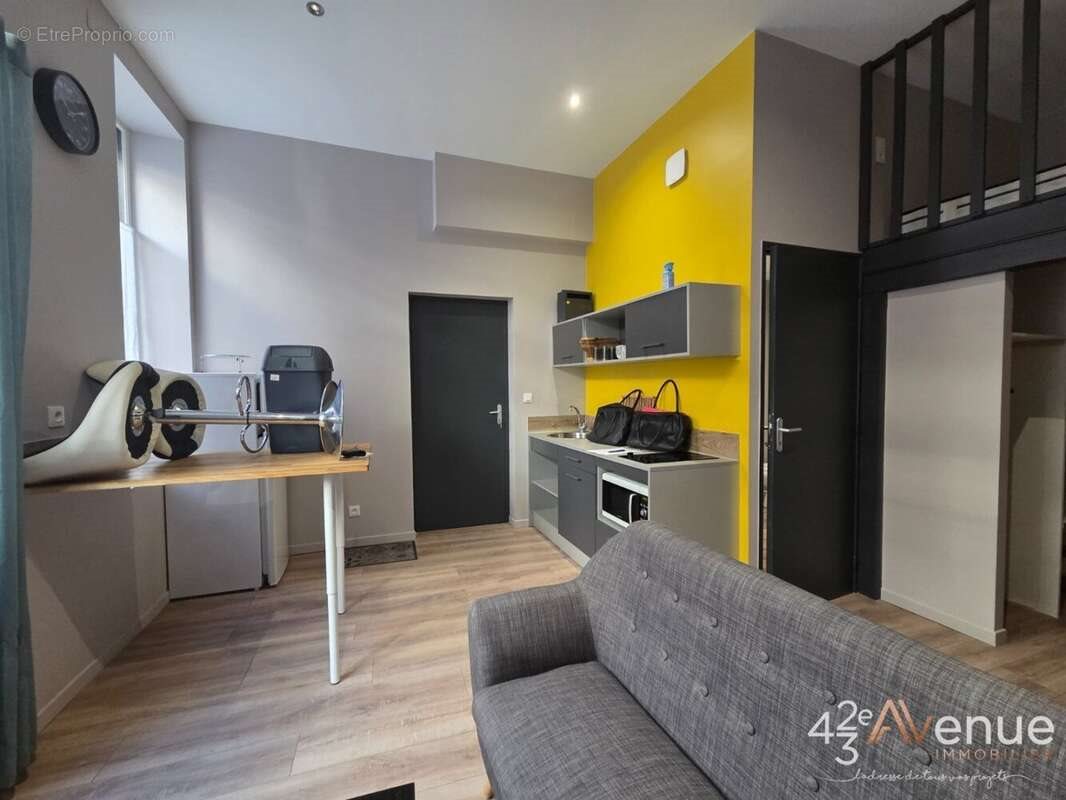 Appartement à vendre, 23m², Saint-Etienne