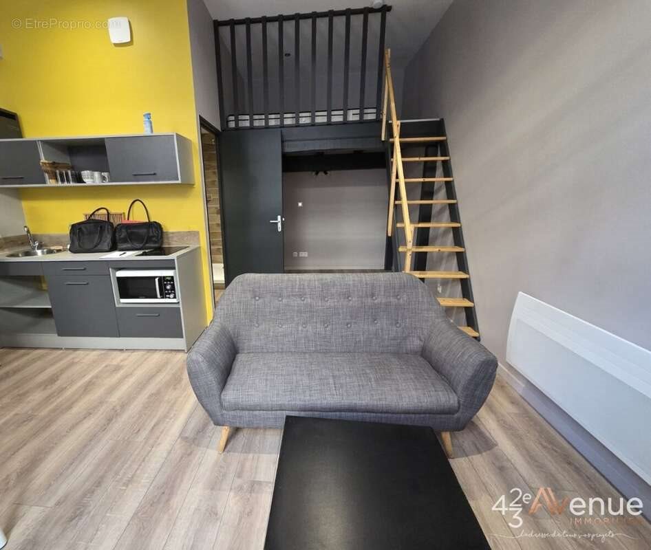 Appartement à vendre, 23m², Saint-Etienne