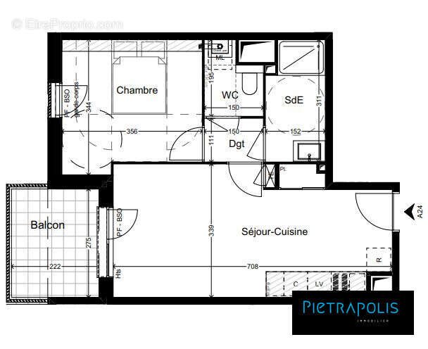Appartement à vendre, 42m², Vénissieux