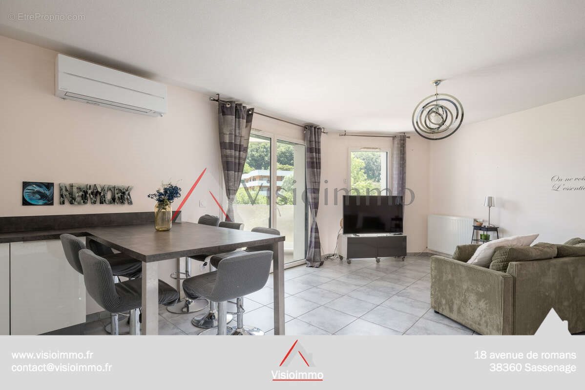 Appartement à vendre, 65m², Seyssins